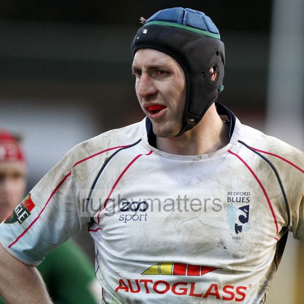 Mike howard. Nottingham v Bedford at The County Ground, Nottingham on the 27th January 2013. RFU Championship - Stage 1.
