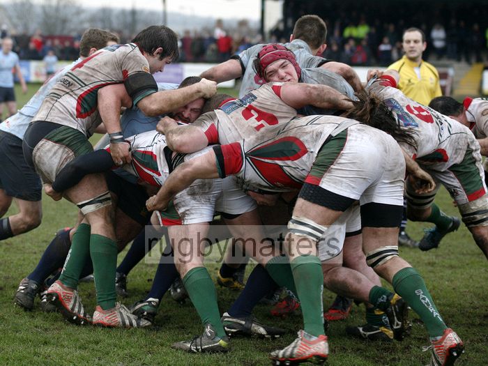 Rotherham Titans v Plymouth Albion at Clifton Lane, Rotherham on 9th February 2013. KO 1430. RFU Championship - Stage 1.