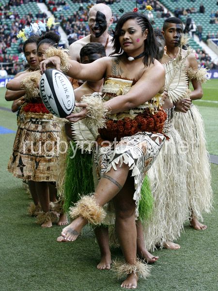 The Mekeart Tribe dance group. Barbarians v Fiji at Twickenham Stadium, Twickenham, London, England on 30th November 2013 ko 1430