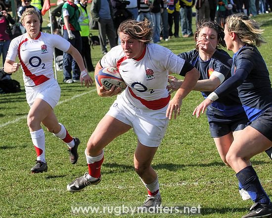Sarah Beale try for England A
