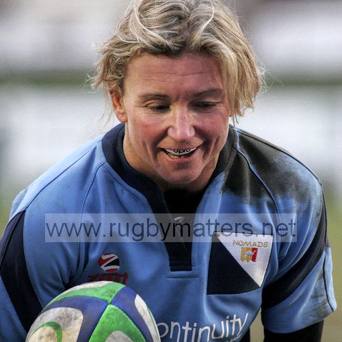 Susie Appleby at the scrum