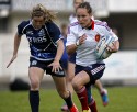 Jade le Pesq in action for France. FIRA-AER Womens Grand Prix 7s at Stadium Municipal,  Brive, 1st June 2013.