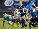 Sarah Law in action for Scotland. FIRA-AER Womens Grand Prix 7s at Stadium Municipal,  Brive, 1st June 2013.
