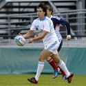 Cristina Molic in action for Italy. FIRA-AER Womens Grand Prix 7s at Stadium Municipal,  Brive, 1st June 2013.