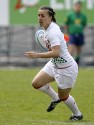 Katy McLean in action for England. FIRA-AER Womens Grand Prix 7s at Stadium Municipal,  Brive, 1st June 2013.
