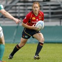 Barbara Pla in action for Spain. FIRA-AER Womens Grand Prix 7s at Stadium Municipal,  Brive, 1st June 2013.