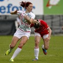 Jo Watmore in action for England. FIRA-AER Womens Grand Prix 7s at Stadium Municipal,  Brive, 1st June 2013.