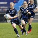 Stephanie Johnston in action for Scotland. FIRA-AER Womens Grand Prix 7s at Stadium Municipal,  Brive, 2nd June 2013.