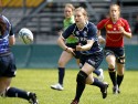 Sarah Law in action for Scotland. FIRA-AER Womens Grand Prix 7s at Stadium Municipal,  Brive, 2nd June 2013.
