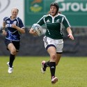 Joana Vieira in action for Portugal. FIRA-AER Womens Grand Prix 7s at Stadium Municipal,  Brive, 2nd June 2013.