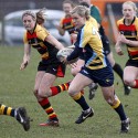 Nolli Waterman in action. Worcester v Richmond at Sixways, Pershore Lane, Hindlip, Worcester on 7th April 2013 KO 1430.