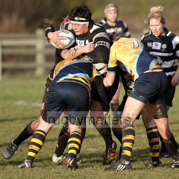 Tammy Nicholls in action. Worcester v Thurrock T-Birds at Sixways, Worcester on 16th December 2012.