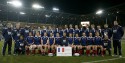 The French Women's squad pre match. France Women v England Women in the Six Nations 2014 at Stade des Alpes, Grenoble, France on Saturday 1st February 2014, kick off 2055