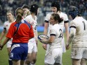France Women v England Women in the Six Nations 2014 at Stade des Alpes, Grenoble, France on Saturday 1st February 2014, kick off 2055