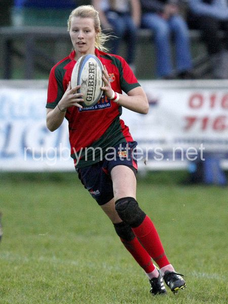 Rose Jay in action. Aylesford v Lichfield at Jack Williams Ground, Hall Rd, Aylesford on 12th October 2013, ko 17.30