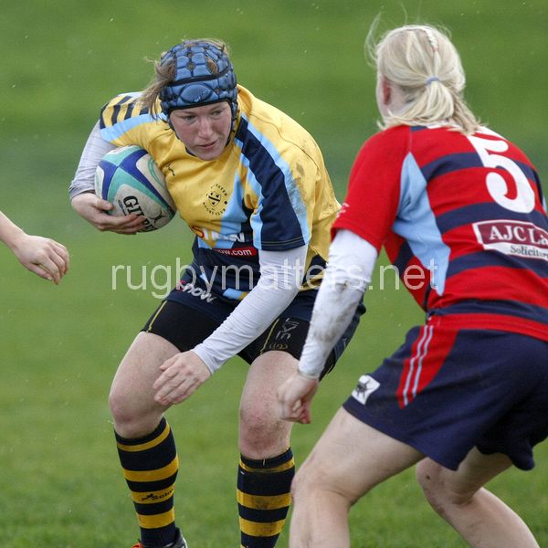 Rocky Clark in action. Worcester v DMP Sharks at Westons Land Pitches, Sixways, Pershore Lane, Worcester on 27th October 2013 ko 1400