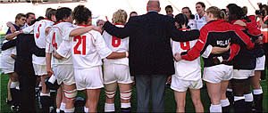 Geoff Richard's and the England girls share their disappointment and hopes for the future following the game!